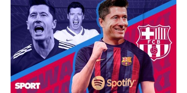Lewandowski chega oficialmente ao Barcelona